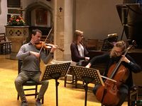 Fidelio Trio in rehearsal