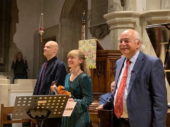 Fenella Humphreys Viv McLean Anthony Pinching