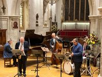 Alan Barnes & Andy Panayi Sextet in rehearsal