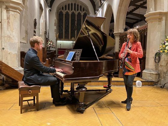 Emma Johnson & Gregory Drott performance